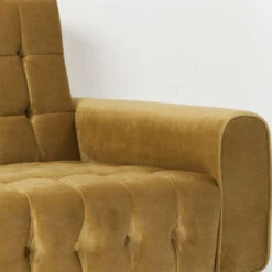 Gecapitonneerde Bank Retro -Zuiver Verkoop kare design milchbar 3 zitsbank 06