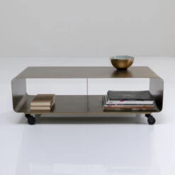 Tv-meubel Op Wielen Brons -Zuiver Verkoop kare design mobil bronze verrijdbaar tv meubel brons goud 04