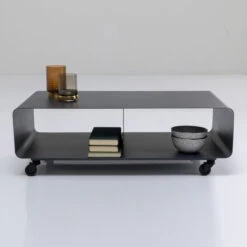 Verrijdbaar Tv-meubel Donkergrijs -Zuiver Verkoop kare design mobil grey verrijdbaar tv meubel donkergrijs 04