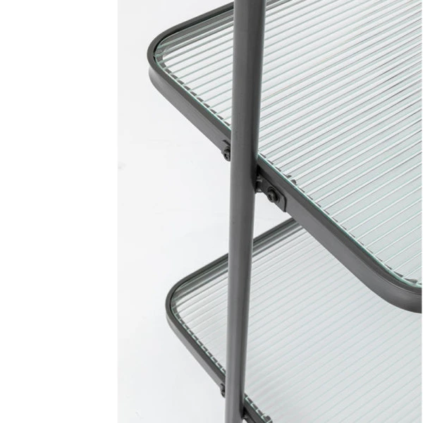 Stellingkast Met Ribbelglas 7 Stellingkast Met Ribbelglas - Afbeelding 5