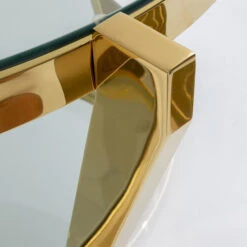 Gouden Salontafel Rond -Zuiver Verkoop kare design monocolo gold gouden salontafel rond 04