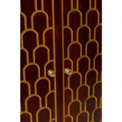 Kledingkast Mangohout Messing -Zuiver Verkoop kare design muskat kledingkast mangohout messing 08