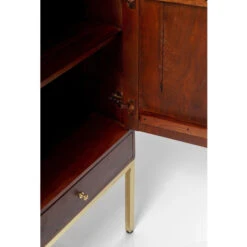 Kledingkast Mangohout Messing -Zuiver Verkoop kare design muskat kledingkast mangohout messing 10