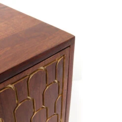 Mangohouten Tv-meubel Goud -Zuiver Verkoop kare design muskat mangohouten tv meubel 06