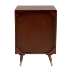 Mangohouten Wandkast Met Goud -Zuiver Verkoop kare design muskat mangohouten wandkast met goud 06