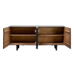 Mangohout Dressoir -Zuiver Verkoop kare design nativera mangohout dressoir 08