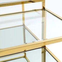 Gouden Design Salontafelset 14 Gouden Design Salontafelset -Zuiver Verkoop kare design orion gold gouden design salontafelset 01