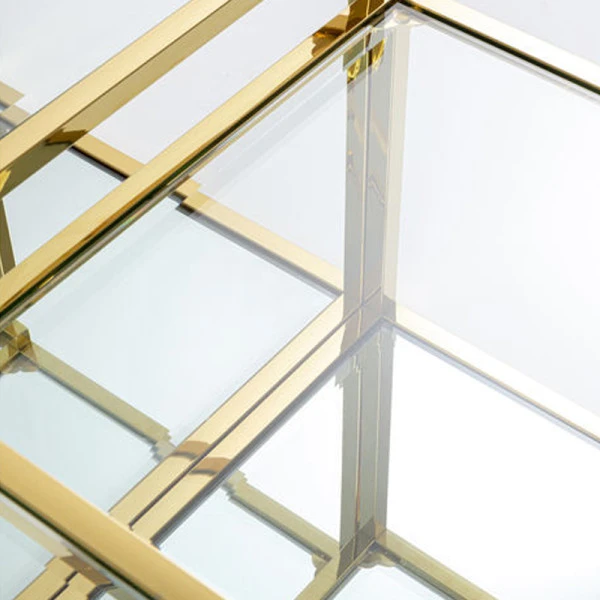 Gouden Design Salontafelset 9 Gouden Design Salontafelset - Afbeelding 7