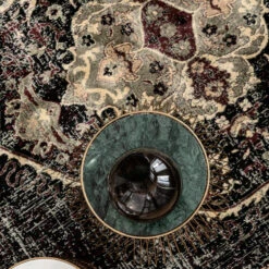 Donker Vloerkleed Klassiek -Zuiver Verkoop kare design ornamento donker vloerkleed klassiek 06