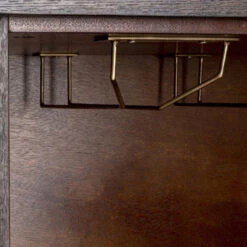 Hoge Drankenkast Donker Hout -Zuiver Verkoop kare design osaka hoge drankenkast donker hout 08