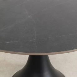 Zwarte Ronde Eettafel -Zuiver Verkoop kare design possibilita zwarte ronde eettafel 02