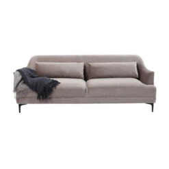 Velvet 3-zits Bank Lichtgrijs -Zuiver Verkoop kare design proud elegante 3 zits bank lichtgrijs 03