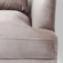 Grote Fauteuil Lichtgrijs Fluweel -Zuiver Verkoop kare design proud elegante fauteuil lichtgrijs 05