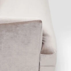 Grote Fauteuil Lichtgrijs Fluweel -Zuiver Verkoop kare design proud elegante fauteuil lichtgrijs 07