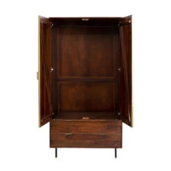 Kledingkast Van Sheeshamhout -Zuiver Verkoop kare design ravello kledingkast van sheeshamhout 04