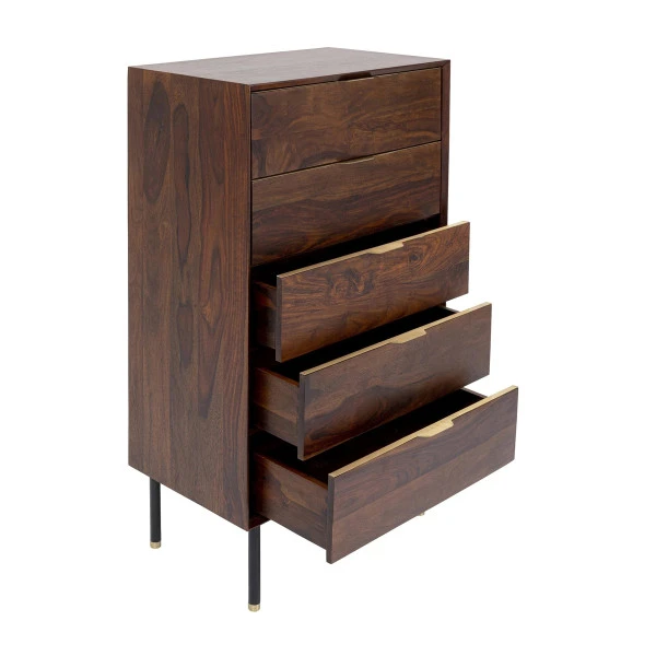 Ladekast Van Sheeshamhout 5 Ladekast Van Sheeshamhout - Afbeelding 3