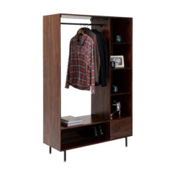 Open Kledingkast Van Sheesham -Zuiver Verkoop kare design ravello open kledingkast van sheesham 04