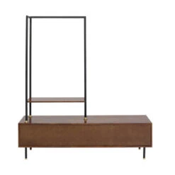 Sheesham Schoenenkast Met Roede -Zuiver Verkoop kare design ravello sheesham schoenenkast met roede 06