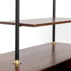 Sheesham Schoenenkast Met Roede -Zuiver Verkoop kare design ravello sheesham schoenenkast met roede 07