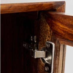 Wijnkast Van Sheesham En Glas -Zuiver Verkoop kare design ravello wijnkast van sheesham en glas 02