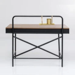 Walnoot Bureau Retro -Zuiver Verkoop kare design ready to work walnoot bureau 02