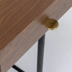 Walnoot Bureau Retro -Zuiver Verkoop kare design ready to work walnoot bureau 07