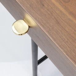 Walnoot Bureau Retro -Zuiver Verkoop kare design ready to work walnoot bureau 08