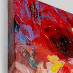 Kleurrijk Portret -Zuiver Verkoop kare design red eye lady kleurrijk portret 02