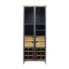 Metalen Wijnkast Met Hout 2 Metalen Wijnkast Met Hout -Zuiver Verkoop kare design refugio metalen wijnkast met hout 01
