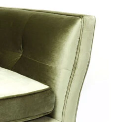 Retro Bankje Groen Velvet -Zuiver Verkoop kare design rimini groene 2 zitsbank 03