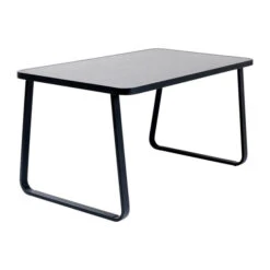 Tuintafel 4-persoons Zwart