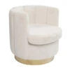 Ronde Teddy Fauteuil Wit 1 Ronde Teddy Fauteuil Wit -Zuiver Verkoop kare design silhouette fur teddy fauteuil wit 02