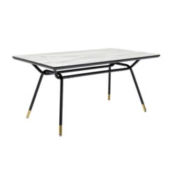 Retro Eettafel Marmer Look 16 Retro Eettafel Marmer Look -Zuiver Verkoop kare design south beach retro eettafel met marmer 06