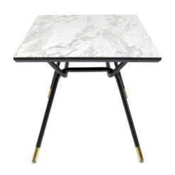 Retro Eettafel Marmer Look 18 Retro Eettafel Marmer Look -Zuiver Verkoop kare design south beach retro eettafel met marmer 07