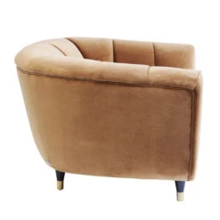 Grote Fauteuil Fluweel Honing -Zuiver Verkoop kare design spectra velvet fauteuil 05
