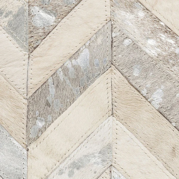 Licht Vloerkleed Koehuid 5 Licht Vloerkleed Koehuid - Afbeelding 3