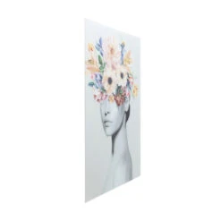 Glas Schilderij -Zuiver Verkoop kare design spring hair glas schilderij 03