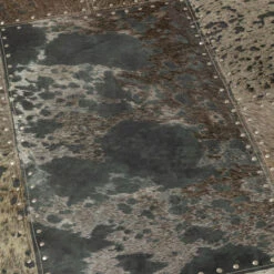 Koeienhuid Vloerkleed -Zuiver Verkoop kare design squares koeienhuid vloerkleed 05