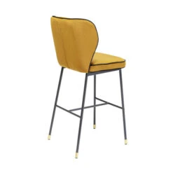 Fluwelen Design Barstoel -Zuiver Verkoop kare design stavanger fluwelen design barstoel 06