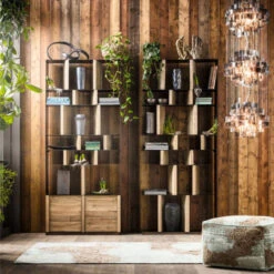 Open Wandkast Van Dennenhout -Zuiver Verkoop kare design storm open wandkast van dennenhout 05