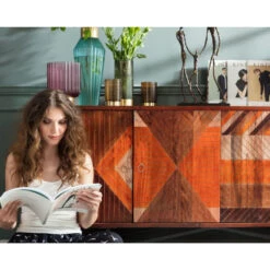 Houten Dressoir Indianen 15 Houten Dressoir Indianen -Zuiver Verkoop kare design tomahawk houten dressoir indianen 02