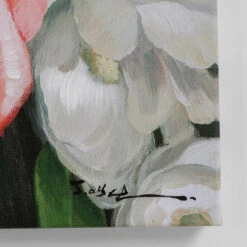 Jungle Bloemen Schilderij -Zuiver Verkoop kare design touched flower lady jungle bloemen schilderij 03