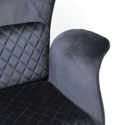 Design Oorfauteuil Fluweel -Zuiver Verkoop kare design tudor fluwelen oor fauteuil grijs 12