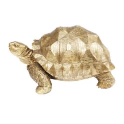 Gouden Deco Schildpad -Zuiver Verkoop kare design turtle gold gouden deco schildpad 03