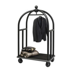 Bagage Trolley Zwart -Zuiver Verkoop kare design vip baggage vegas bagage trolley zwart 03