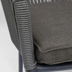 Grijze Tuinstoel Met Armleuning -Zuiver Verkoop kare design wave grijze tuinstoel met armleuning 05