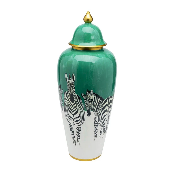 Zebra Vaas Groen 3 Zebra Vaas Groen