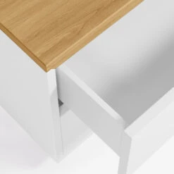 Wit Nachtkastje Met Eiken Blad 13 Wit Nachtkastje Met Eiken Blad -Zuiver Verkoop kave home abilen wit nachtkastje met eiken blad 04