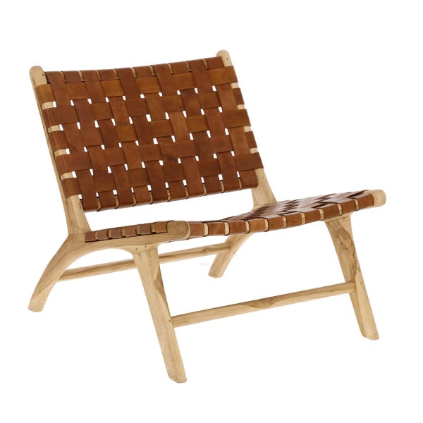 Houten Fauteuil Met Leer 3 Houten Fauteuil Met Leer