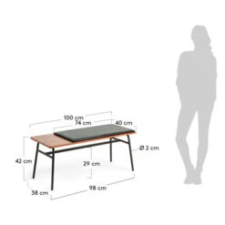 Scandinavische Eetkamerbank -Zuiver Verkoop kave home carabel scandinavische eetkamerbank 07